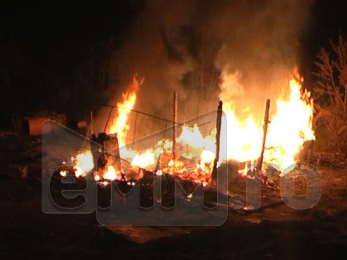 Foto: Incendiu pe Pirita (c) eMaramures.ro